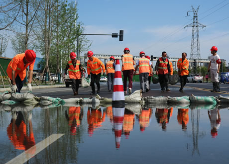以練為戰(zhàn)，達坤公司吹響防汛號角